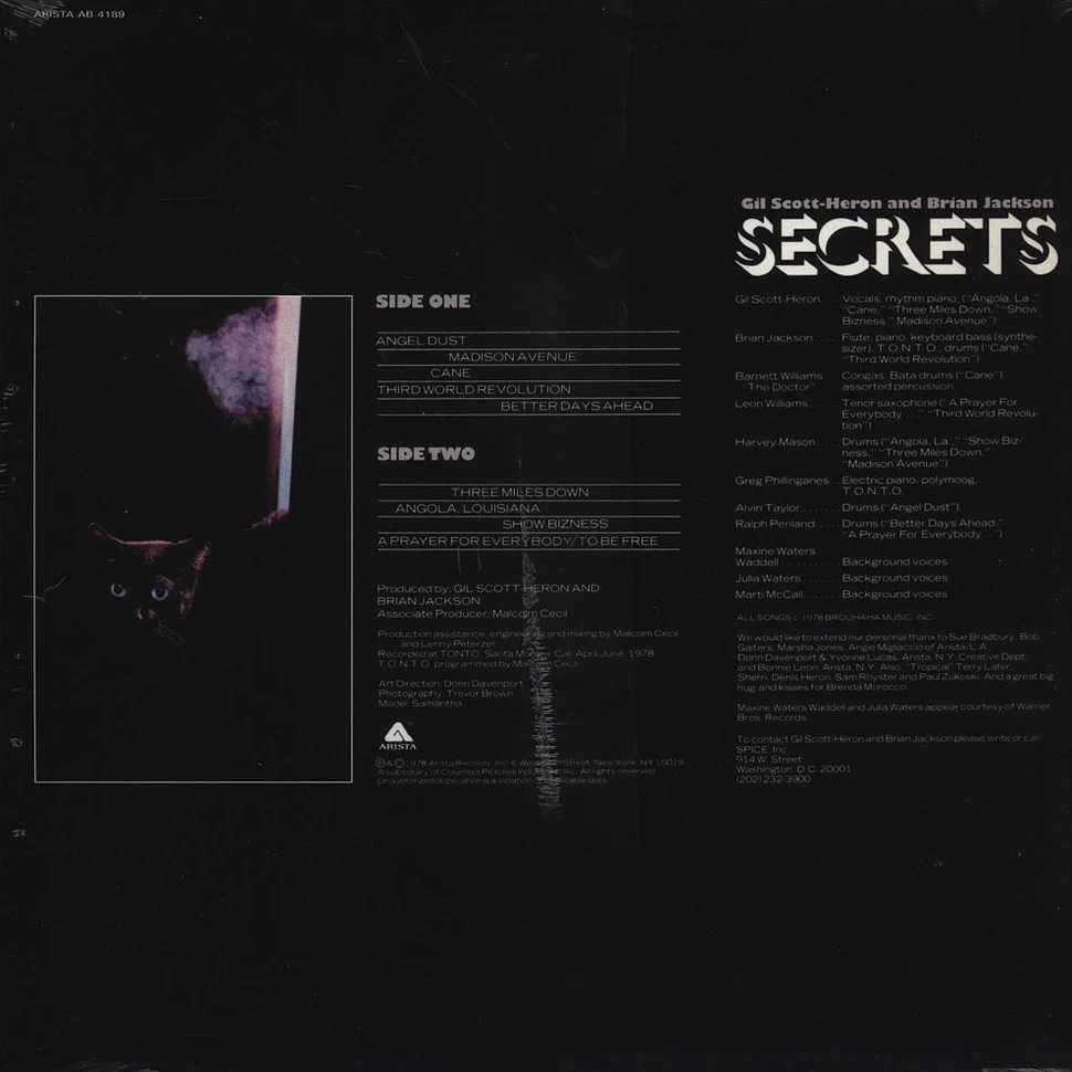 Gil Scott-Heron & Brian Jackson - Secrets
