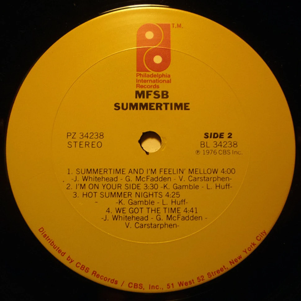 MFSB - Summertime