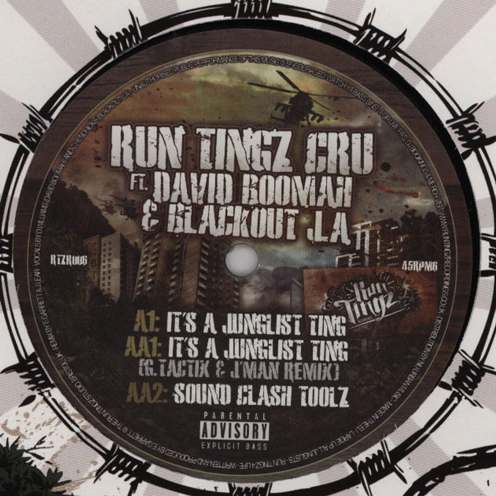 Run Tings Cru - Its A Jungle Ting feat. David Boomah & Blackout JA