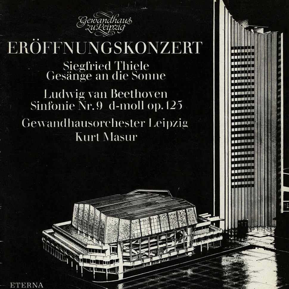 Ludwig van Beethoven / Masur / Gewandhausorchester Leipzig - Sinfonie Nr.9 d-moll op.125