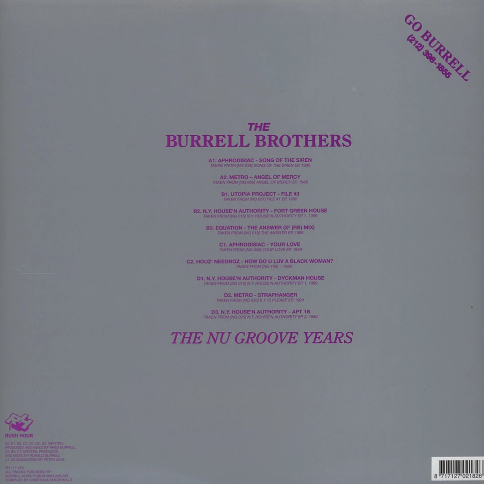 The Burrell Brothers - The Nu Groove Years Part 2: 1988 - 1992