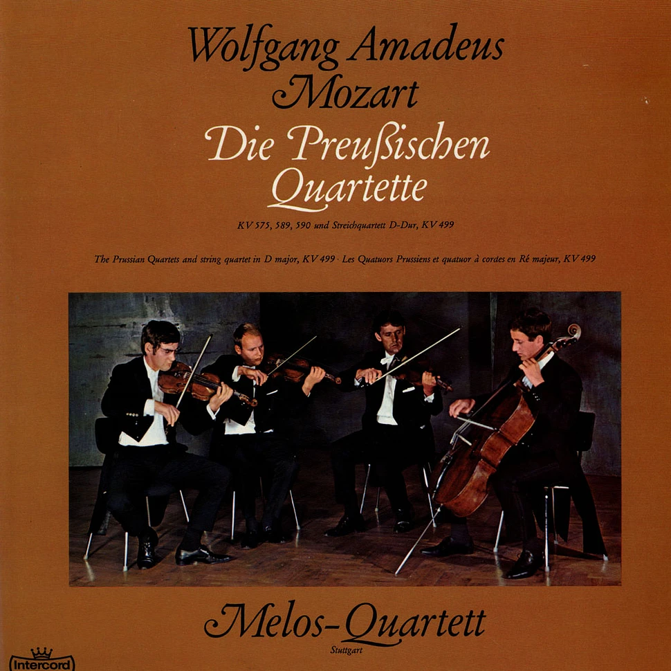 W.A. Mozart / Melos Quartett - Streichquartette KV 499 / KV 575 / KV 589 / KV 590