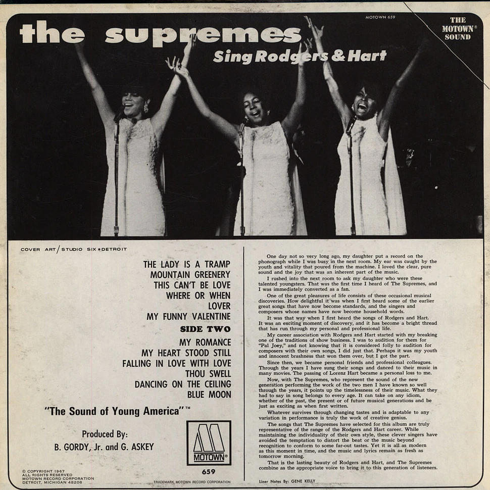 The Supremes - Supremes Sing Rodgers & Hart