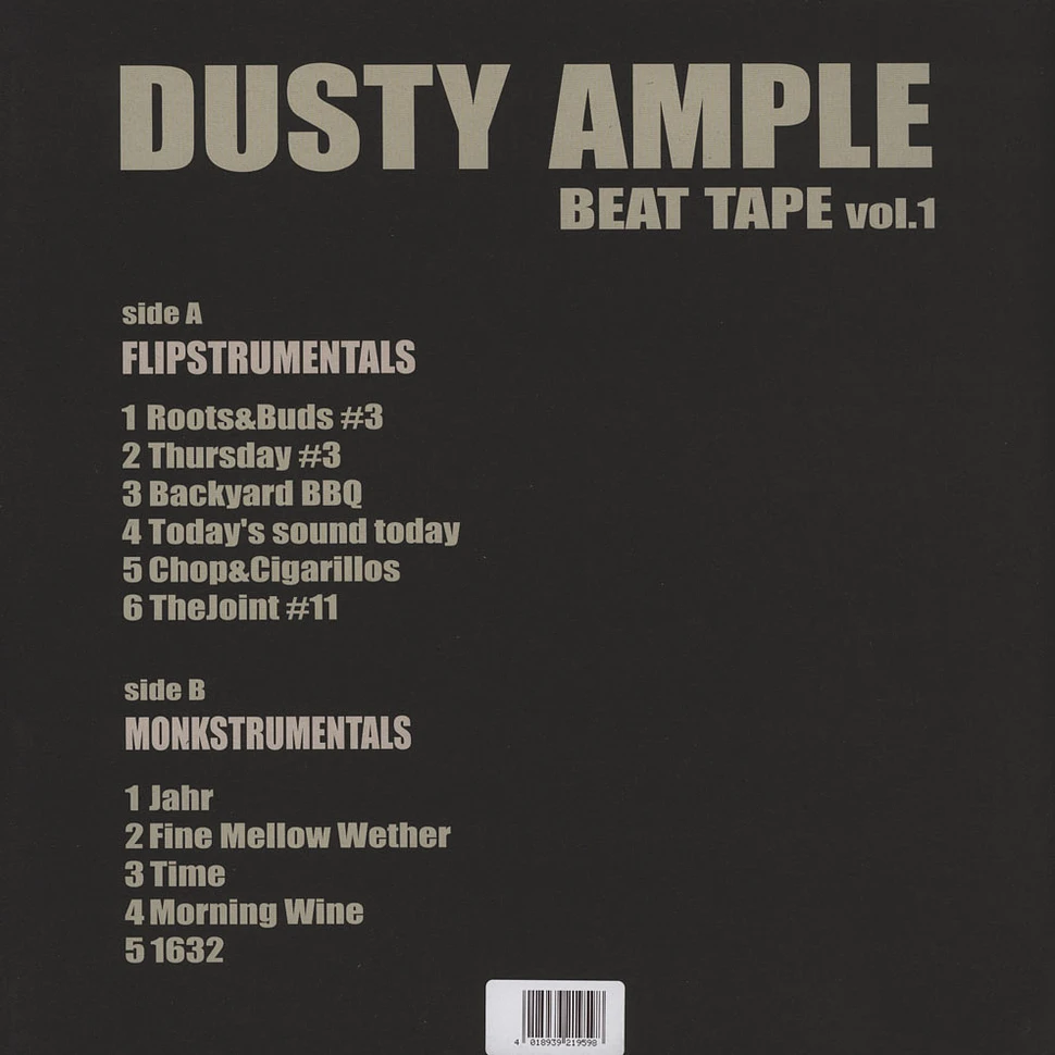 Budamunky & 16 Flip - Dusty Ample Beat Tape Volume 1