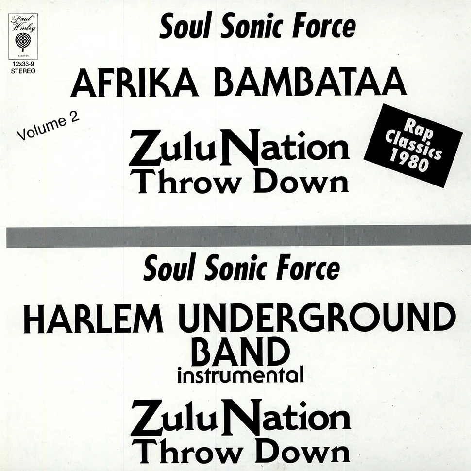 Bambaataa Zulu Nation Soul Sonic Forc - Zulu Nation Throw Down