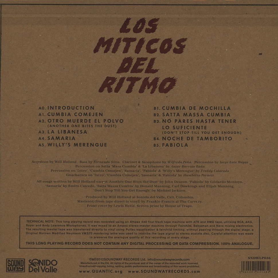 Los Miticos Del Ritmo - Los Miticos Del Ritmo