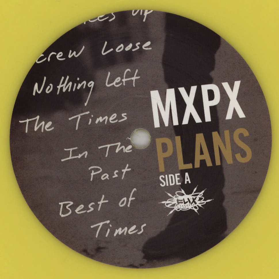 MxPx - Plans Within Plans - Yellow