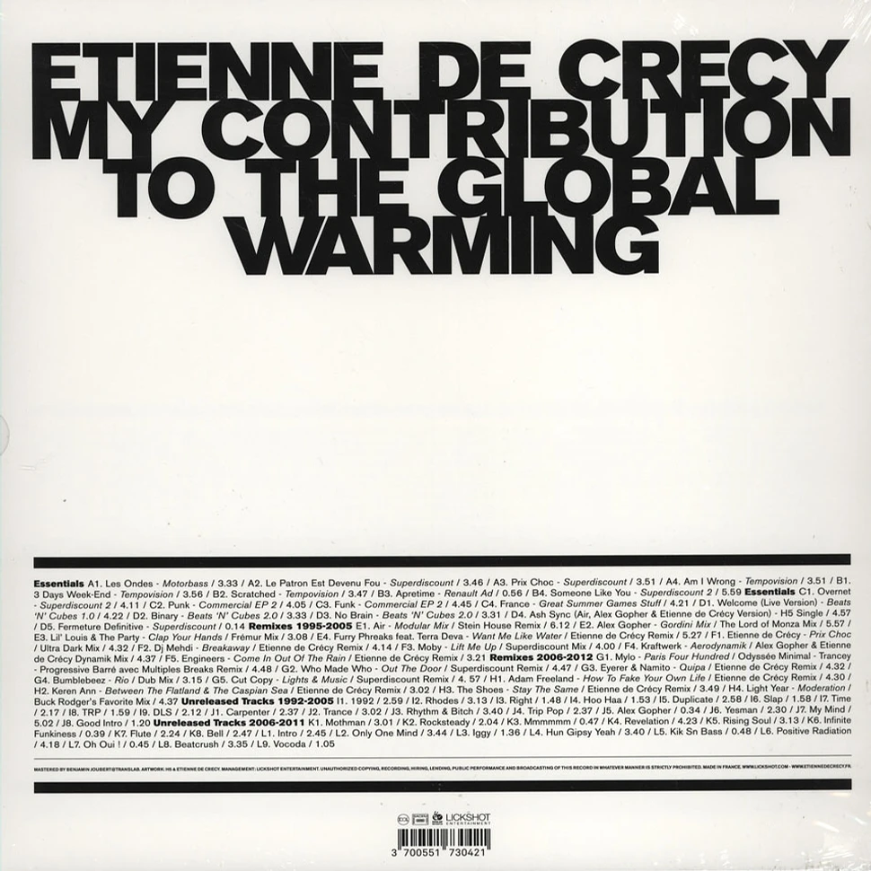 Etienne De Crécy - My Contribution To The Global Warming