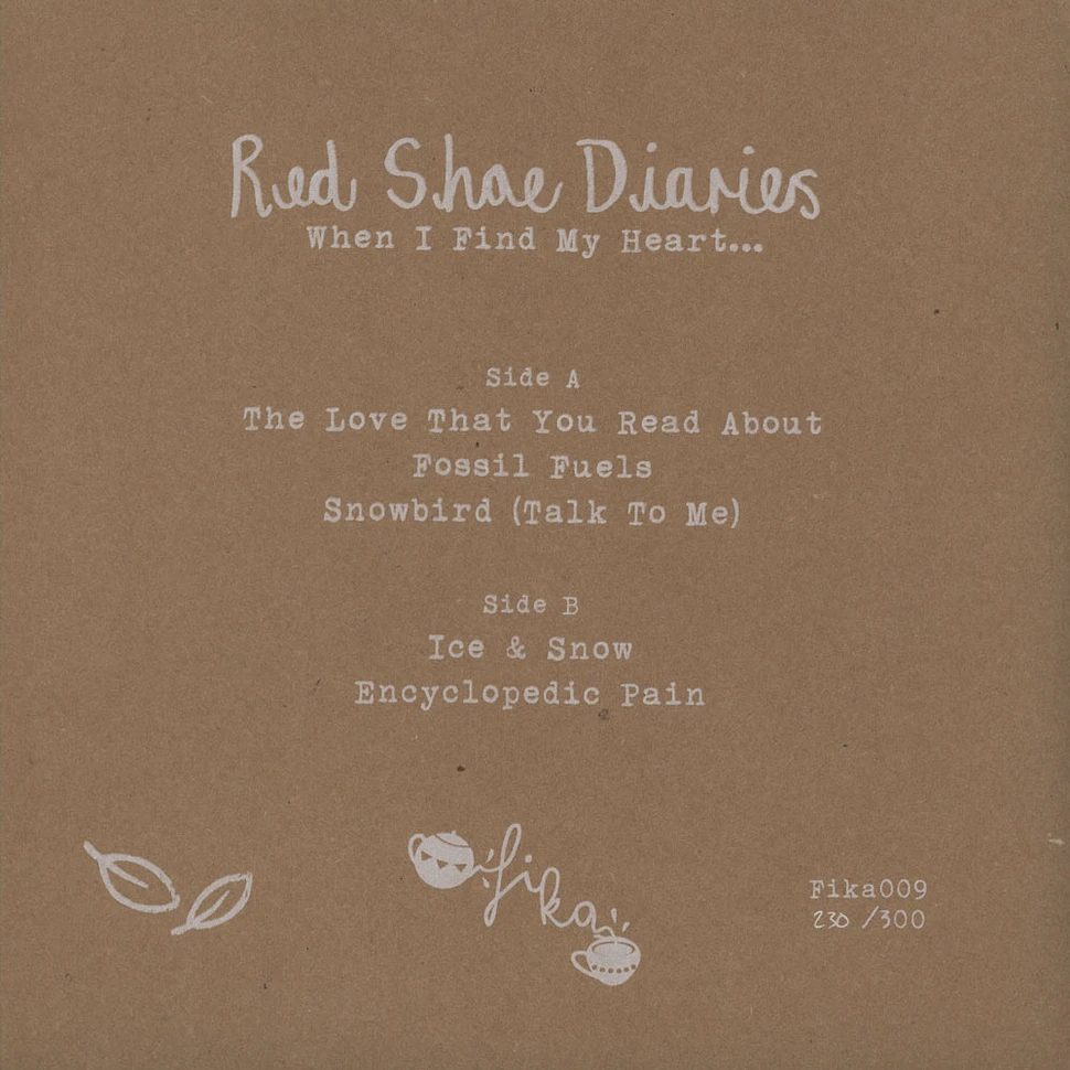 Red Shoe Diaries - When I Find My Heart...