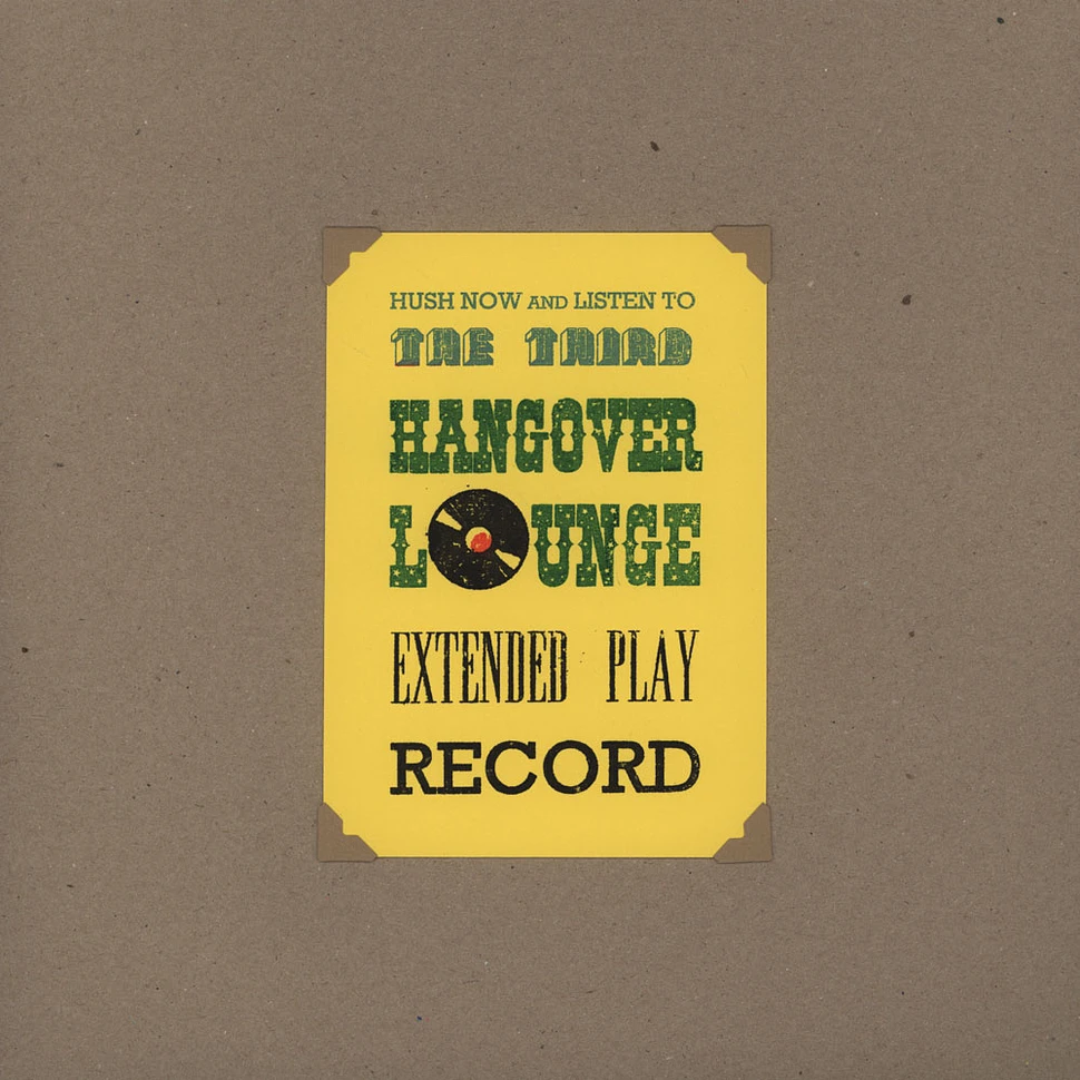 V.A. - The Hangover Lounge EP Volume 3