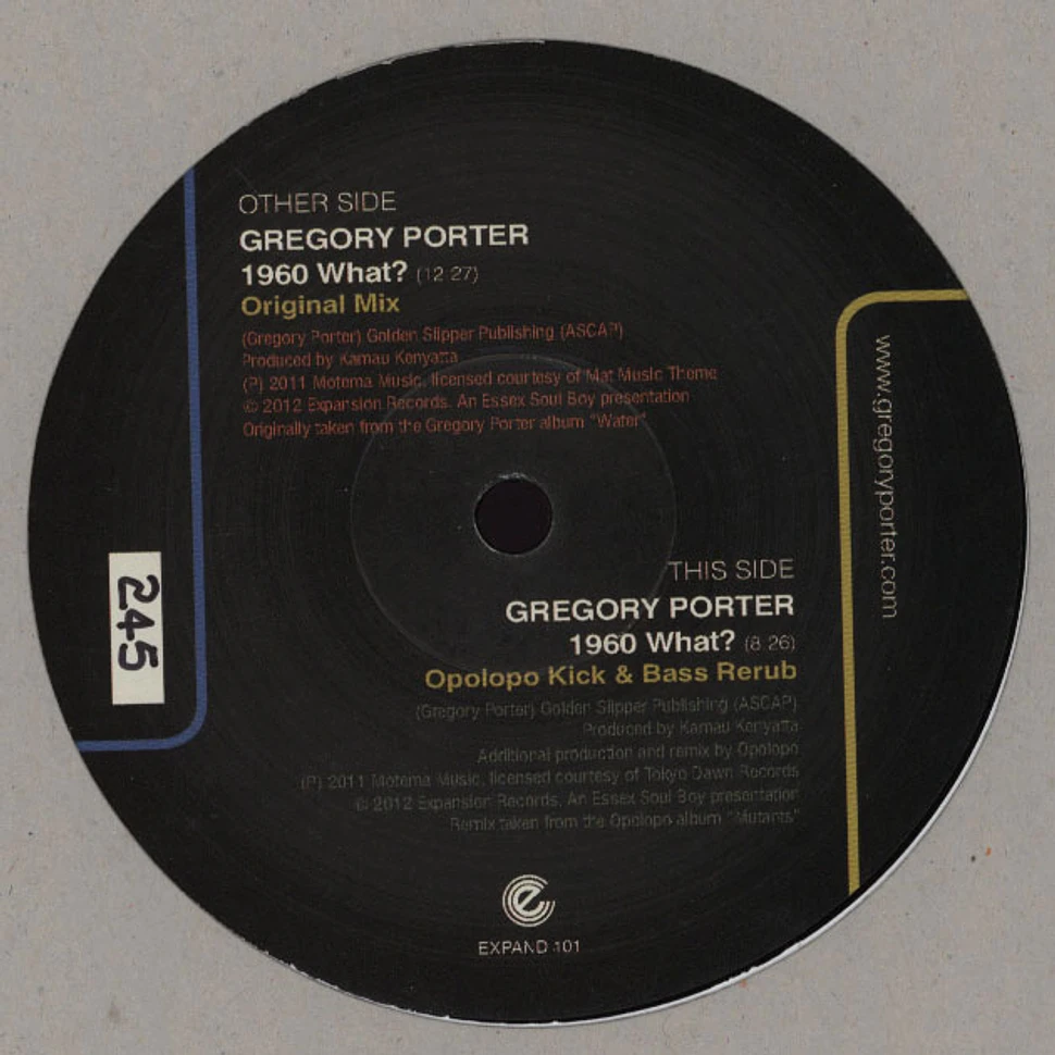 Gregory Porter - 1960 What?