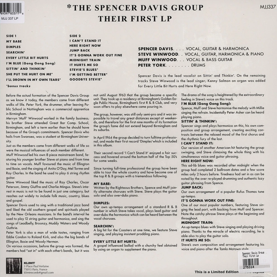 Spencer Davis Group - Their First Lp