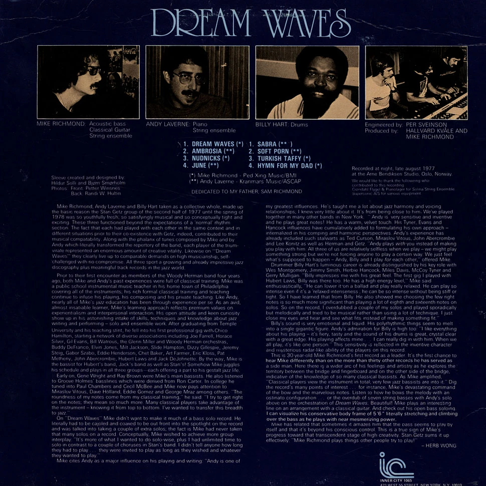 Mike Richmond - Dream Waves