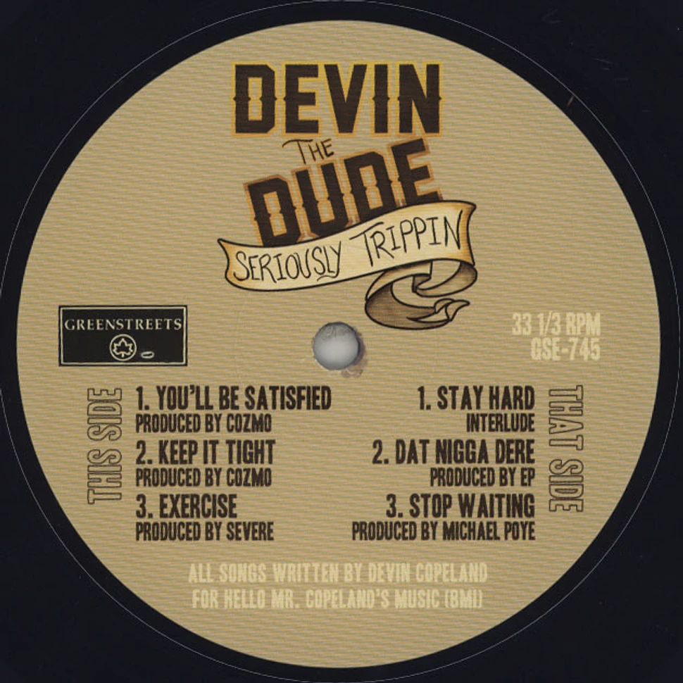 Devin The Dude - Seriously Trippin' EP