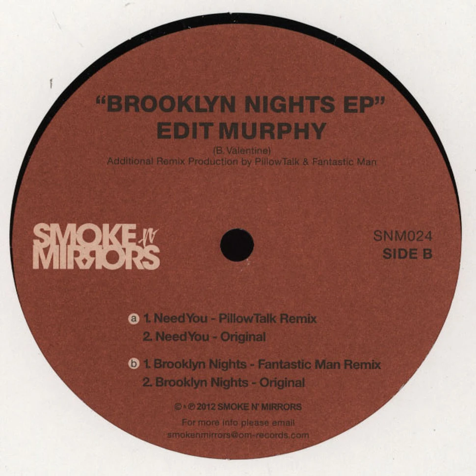 Edit Murphy - Brooklyn Nights EP