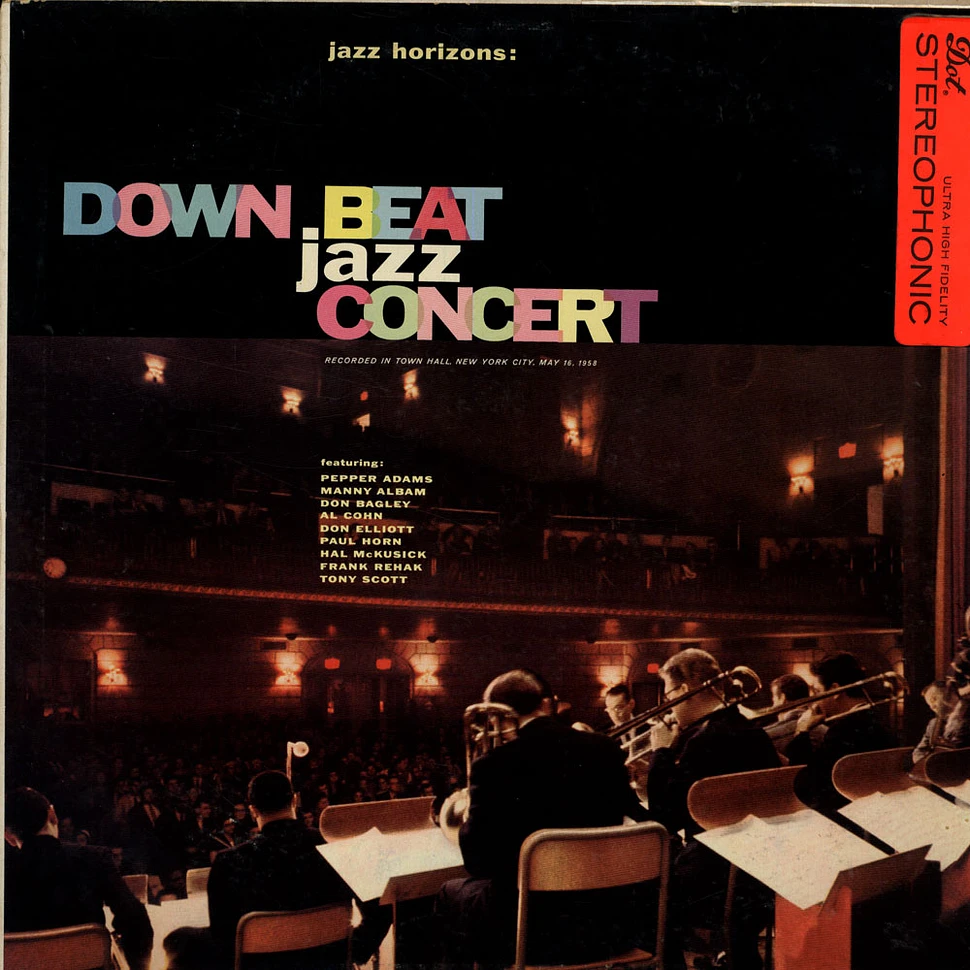 Jazz Horizons - Manny Albam / Tony Scott / Don Elliot / Paul Horn - Down Beat Jazz Concert
