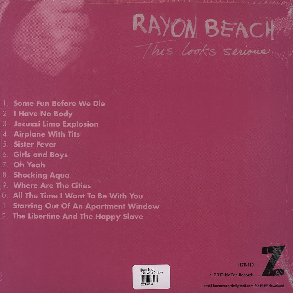 Rayon Beach - This Looks Serious