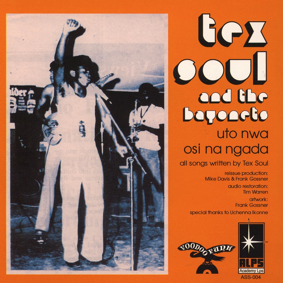 Tex Soul & The Bayonets - Uto Nwa