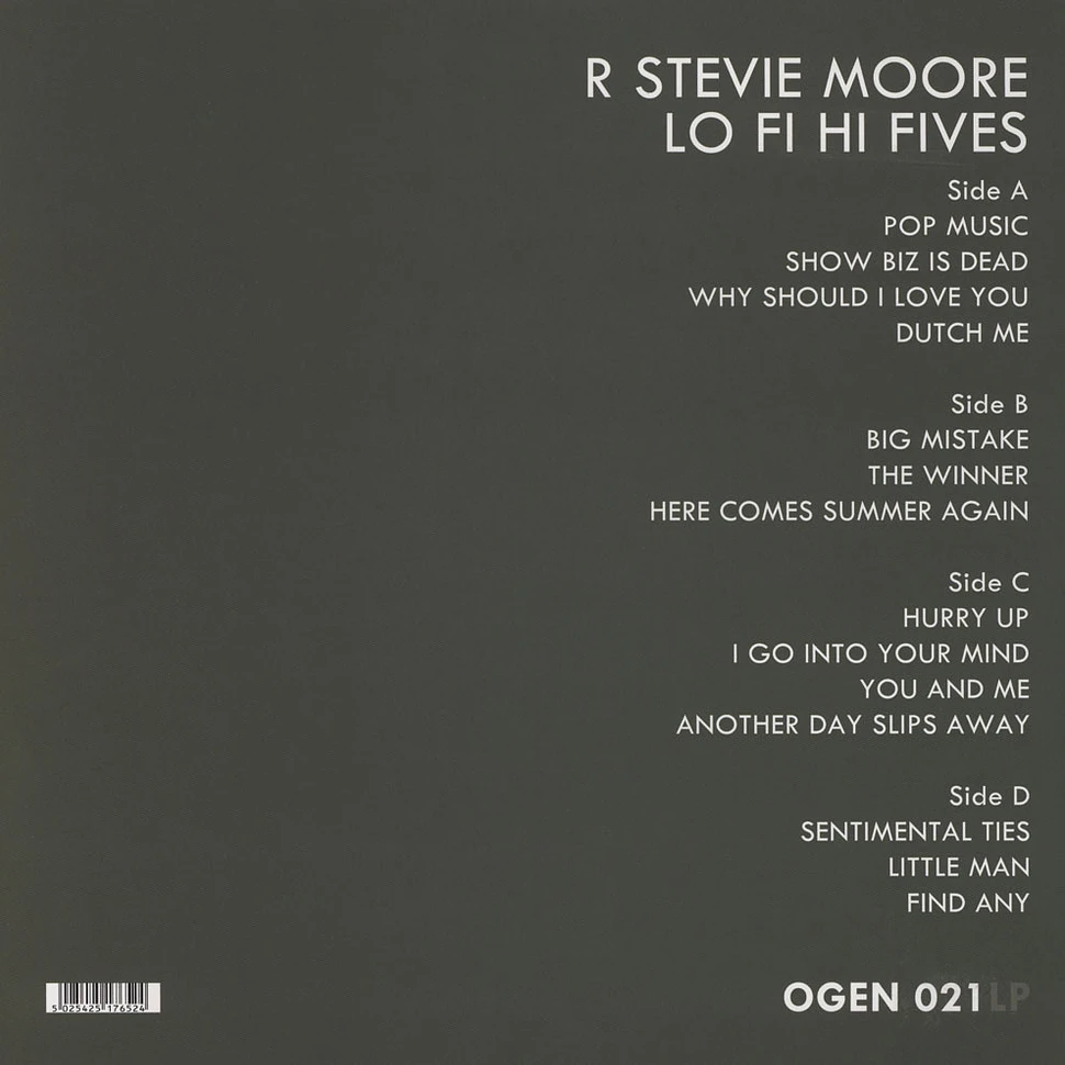 R.Stevie Moore - Lo Fi Hi Fives.. A kind of Best