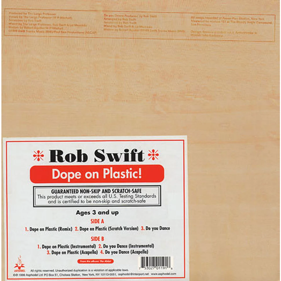 Rob Swift - Dope On Plastic