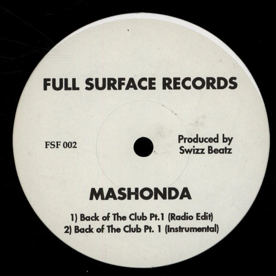 Mashonda - Back of da club