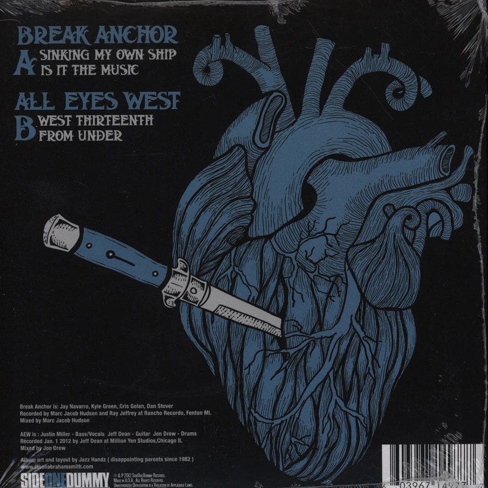 Break Anchor / All Eyes West - Split