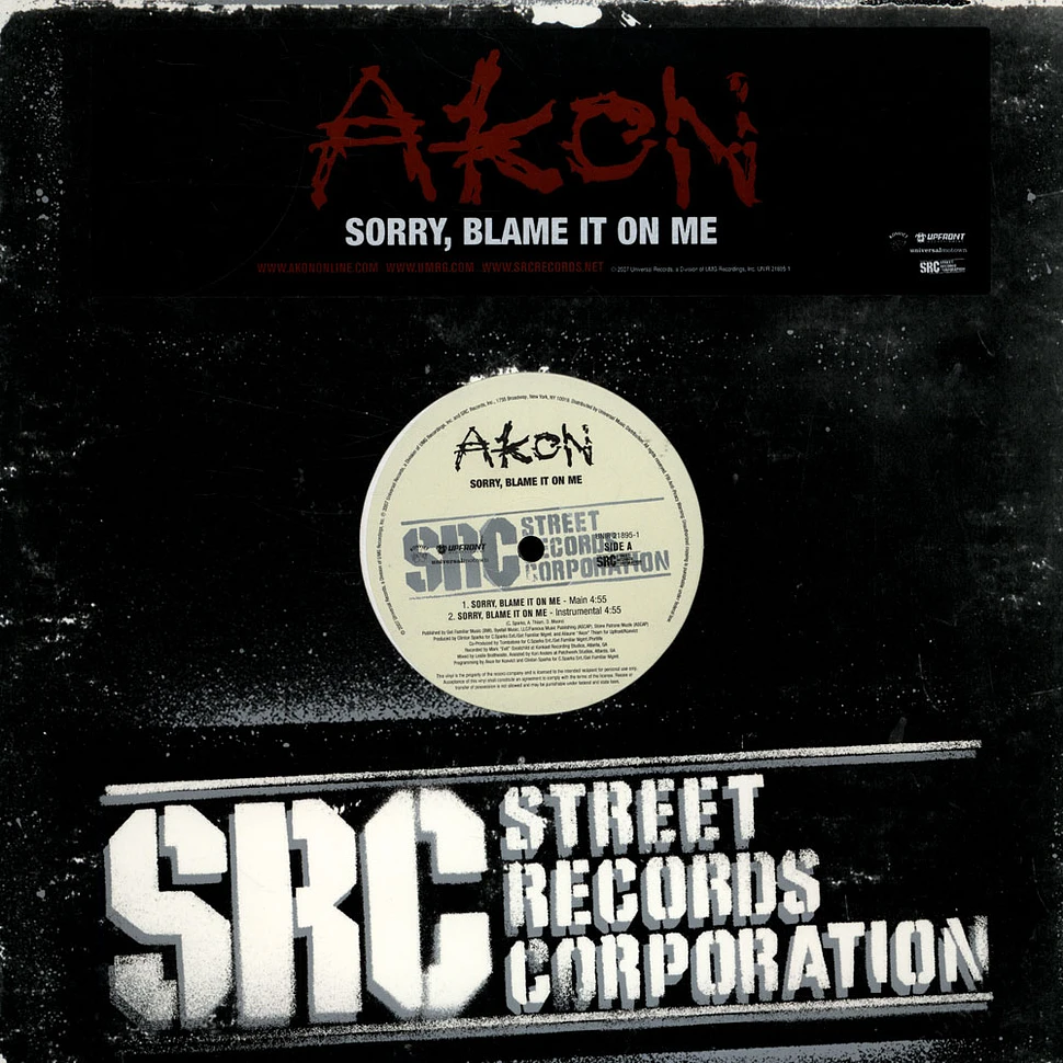 Akon - Sorry, blame it on me