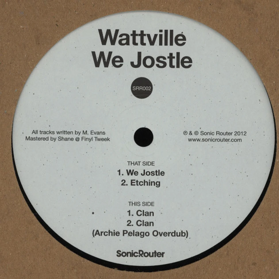 Wattville - We Jostle