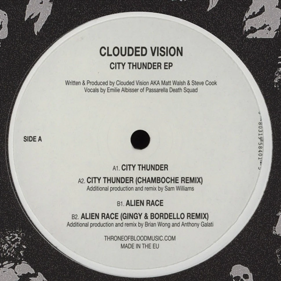 Clouded Vision - City Thunder EP