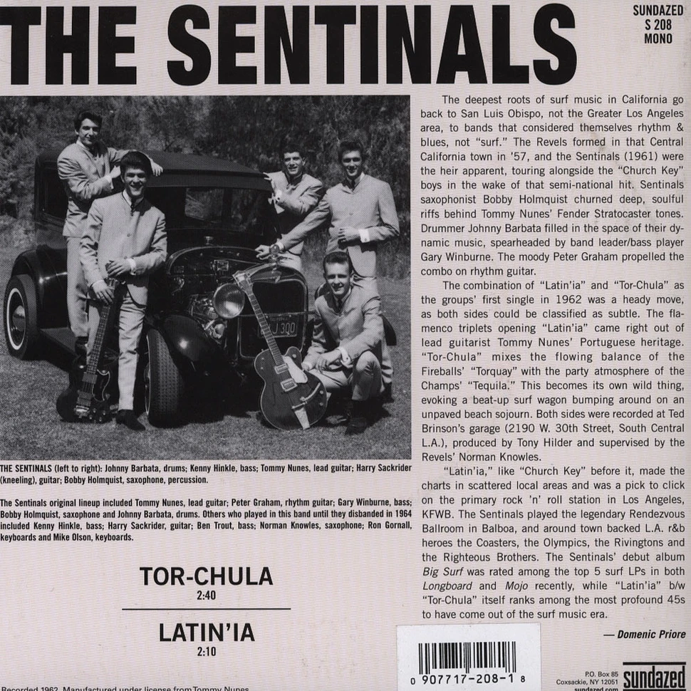 The Sentinals - Tor-chula