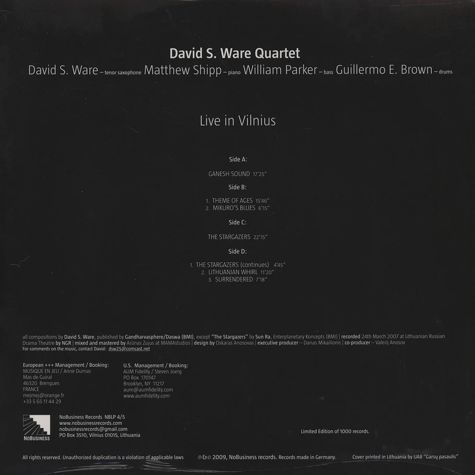 David S. Ware Quartet - Live In Vilnius