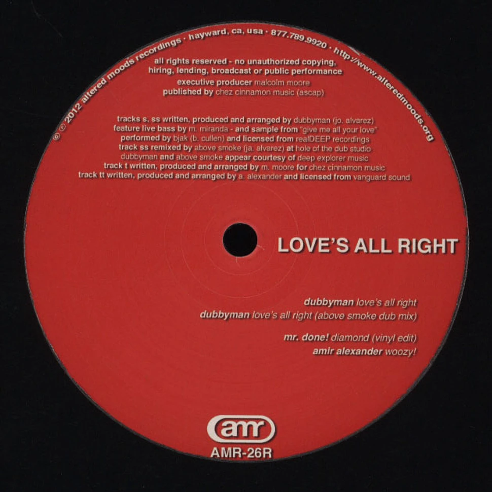 V.A. - Love's All Right