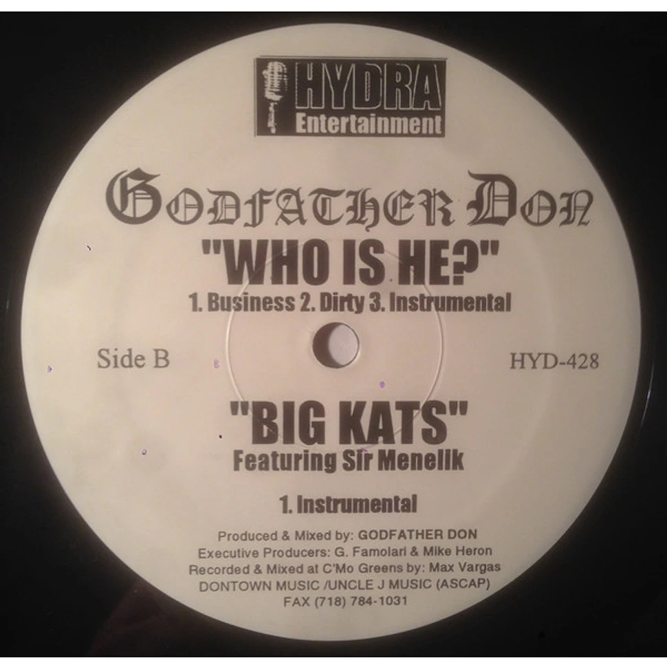 Godfather Don - Do You Know? / Big Katz / Who Is He?