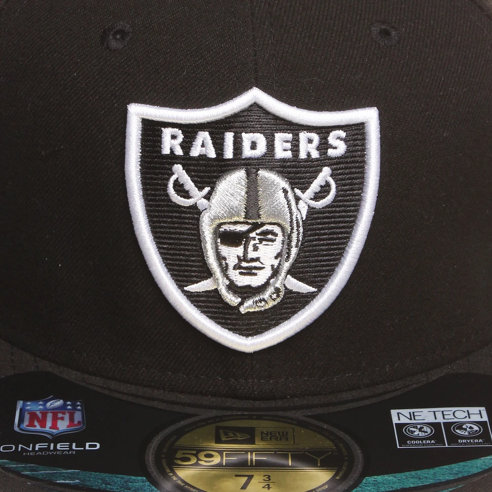 New Era - Oakland Raiders Sideline NFL On-Field 59Fifty Cap