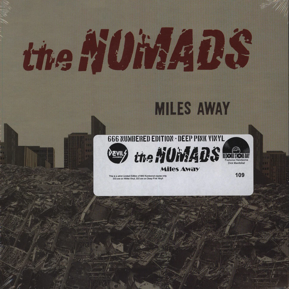 The Nomads - Miles Away Pink Vinyl
