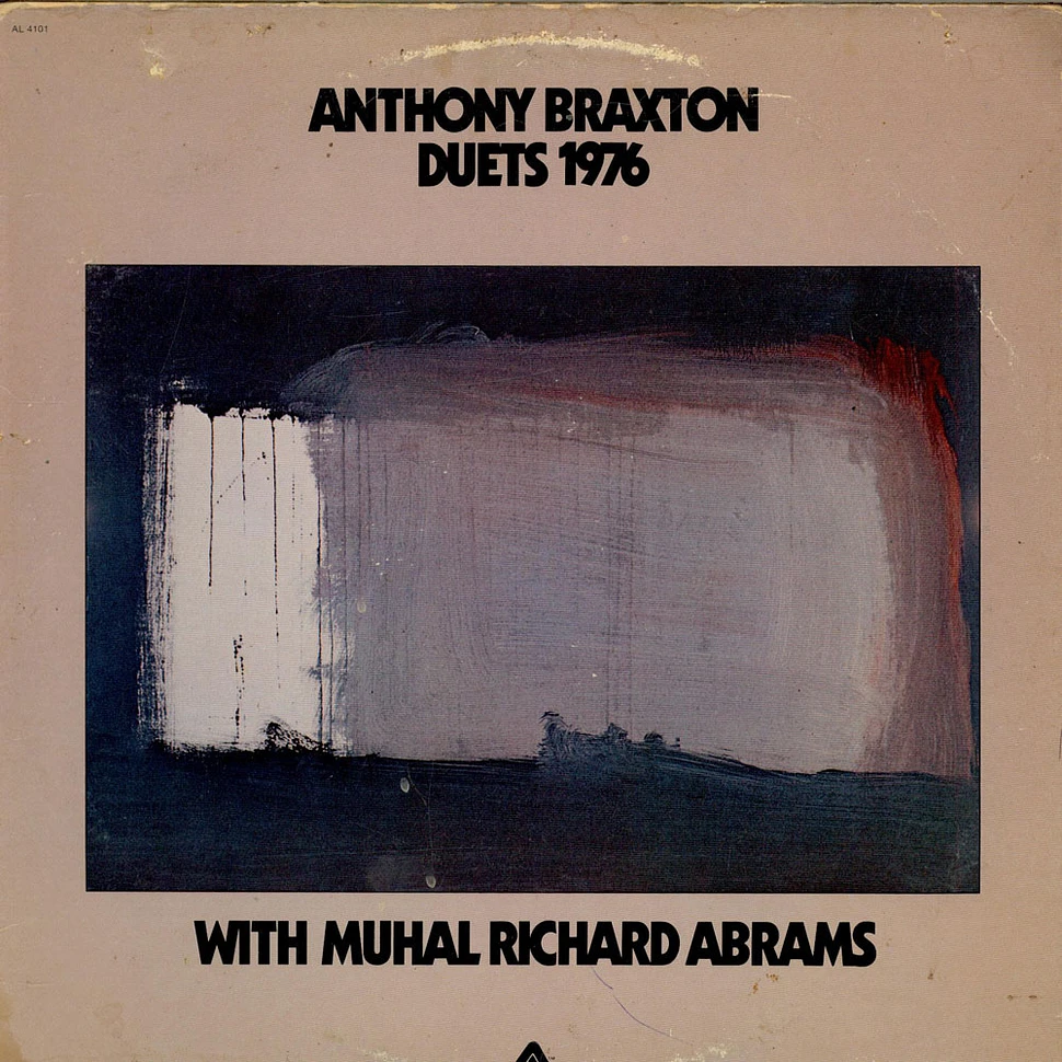 Anthony Braxton With Muhal Richard Abrams - Duets 1976
