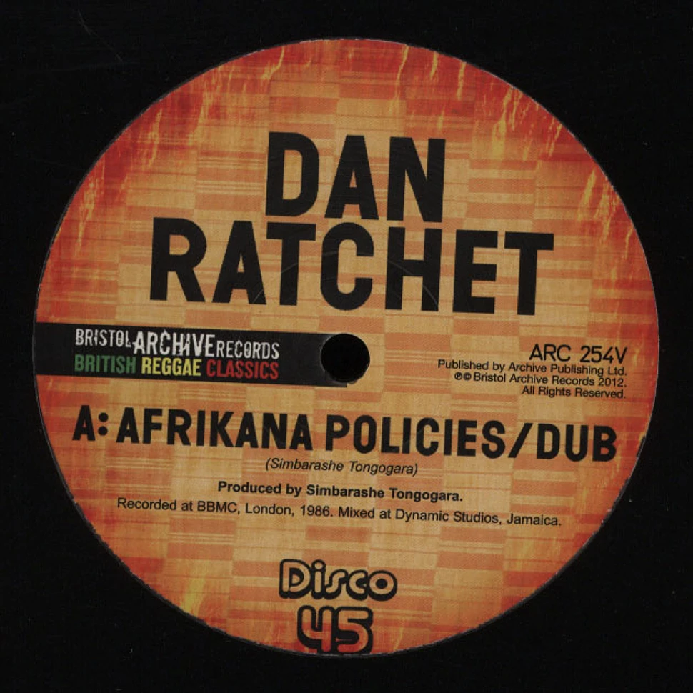Dan Ratchet - Afrikana Policies