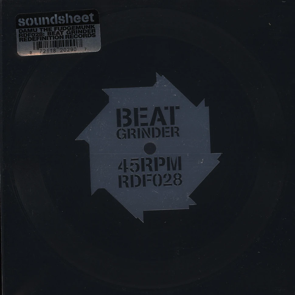 Damu The Fudgemunk - Beat Grinder Black Edition