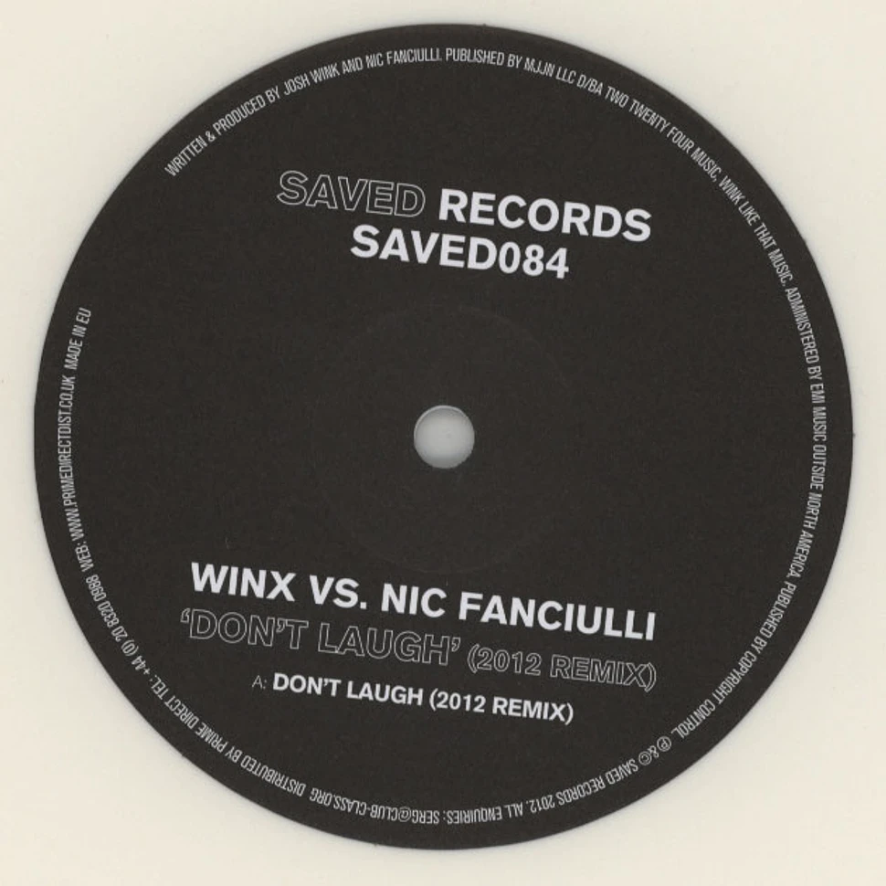 Josh Wink & Nic Fanciulli - Don’t Laugh 2012 Remix