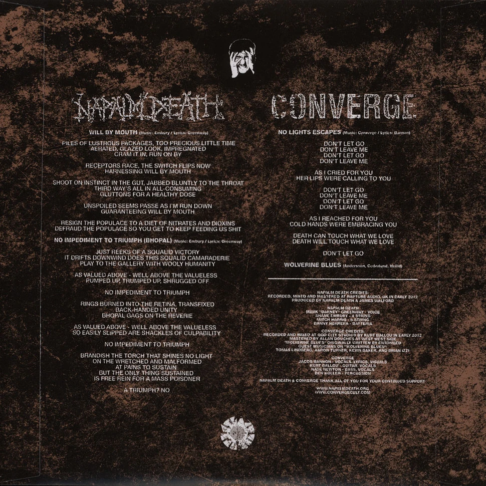 Converge / Napalm Death - Converge / Napalm Death