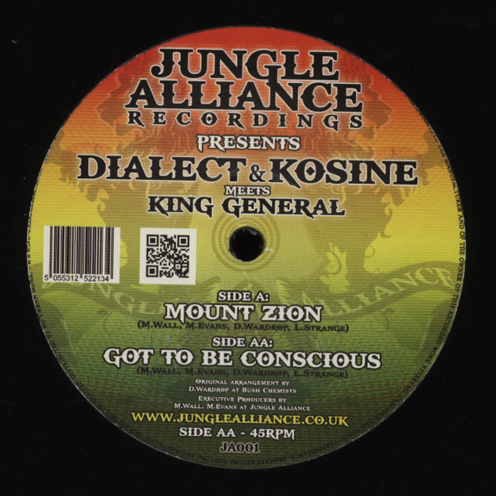 Dialect & Kosine - Mount Zion feat. King General