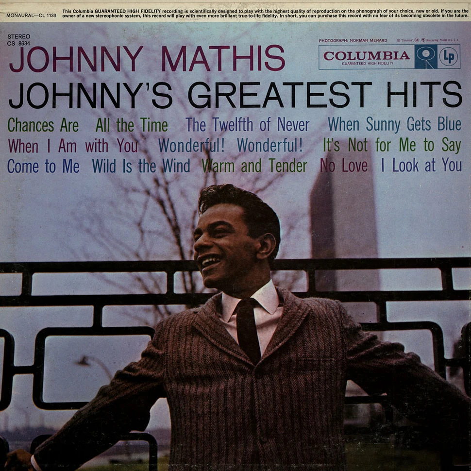 Johnny Mathis - Johnny's Greatest Hits