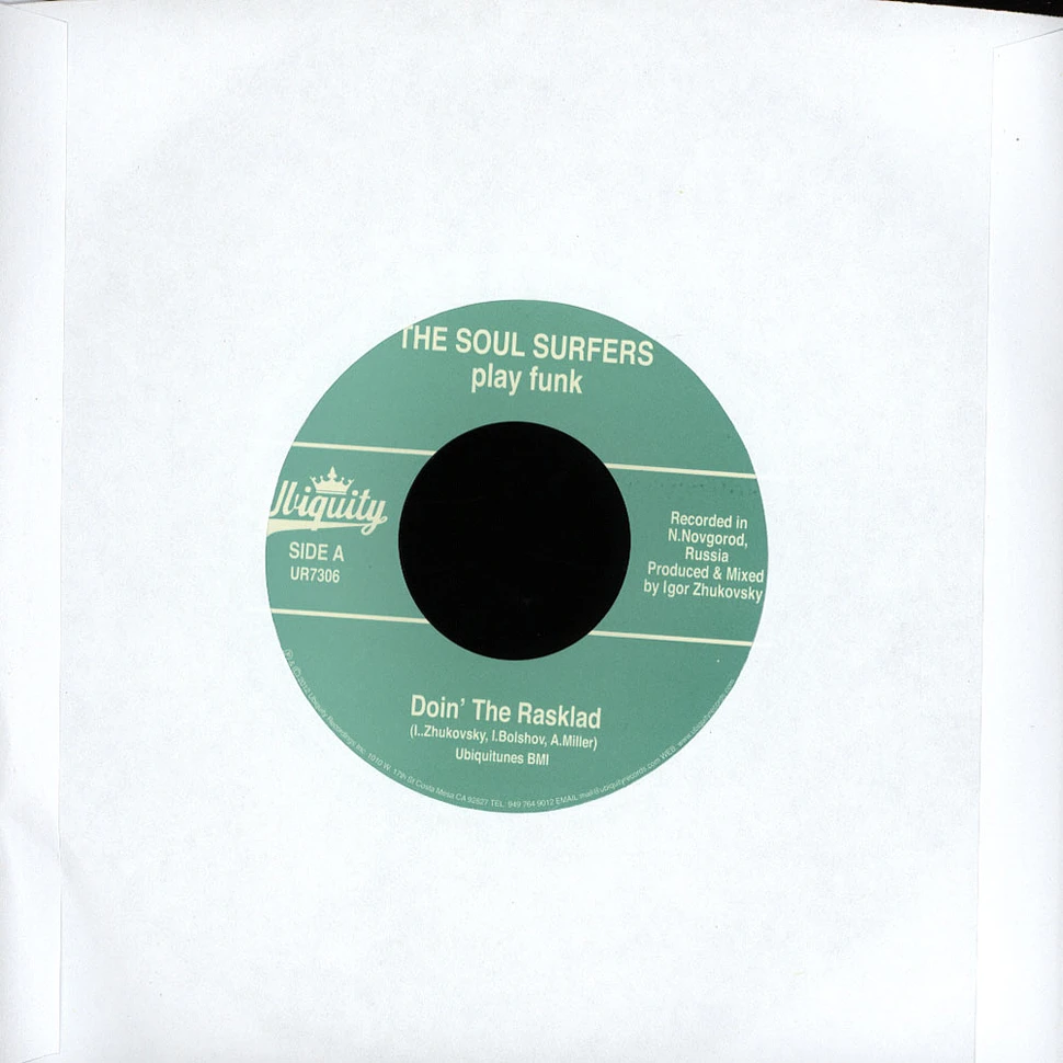 The Soul Surfers - Doin' The Rasklad / Girl From Sao Paolo