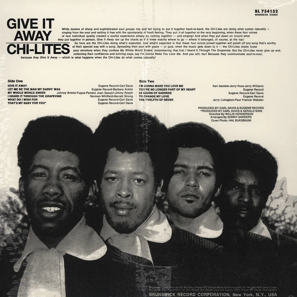 Chi-Lites - Give It Away
