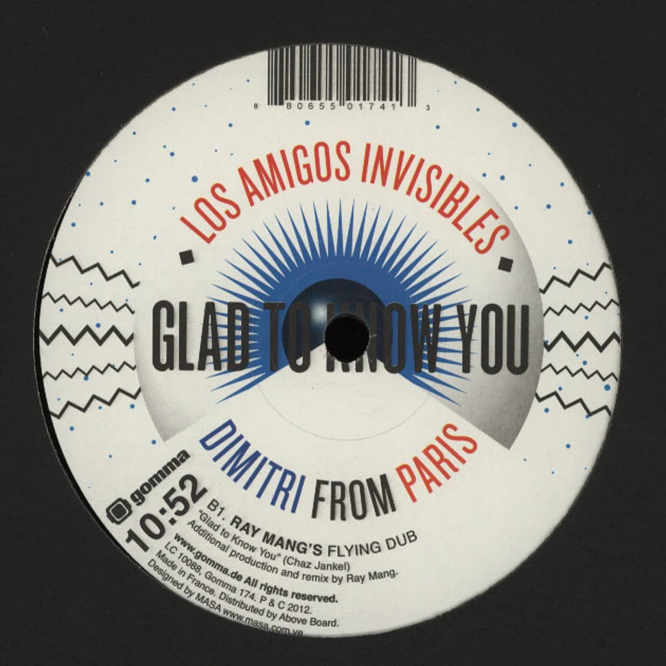 Los Amigos Invisibles & Dimitri From Paris - Glad to Know You