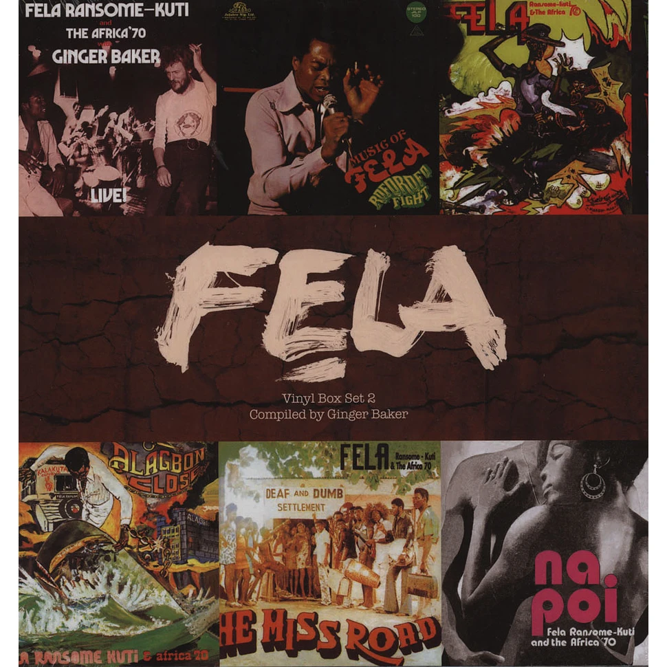 Fela Kuti - 6 Vinyl Box Set Part 2