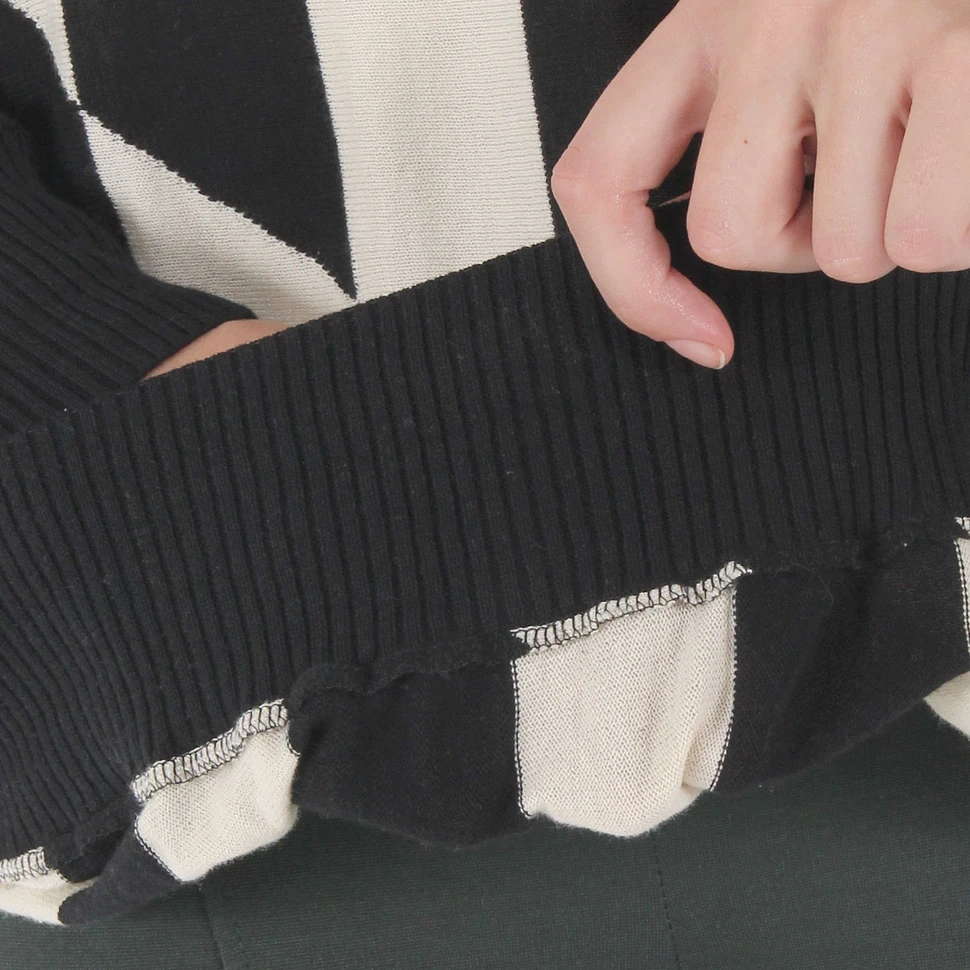adidas - Block Stripe Knit Women Sweater