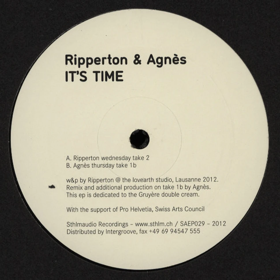 Ripperton & Agnes - It's Time EP
