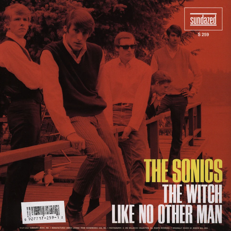The Sonics - Witch / Like No Other Man