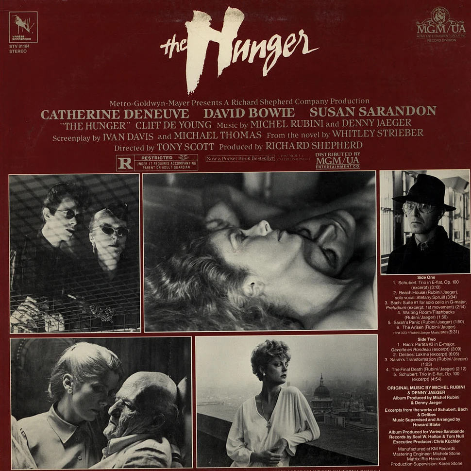 Michel Rubini & Denny Jaeger - OST The Hunger